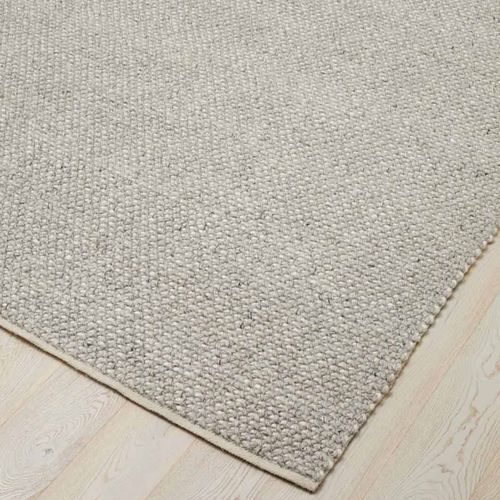 Weave Home Emerson Rug - Feather | Wool Blend Floor Rug