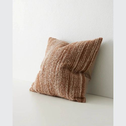 Weave Home Gigi Cushion - Burnish | Wool Blend Boucle