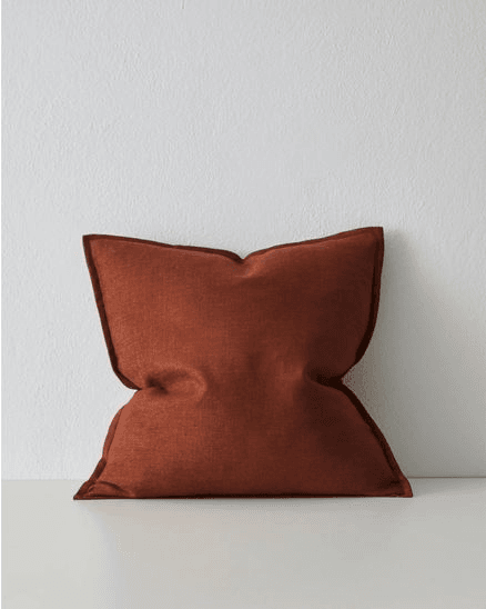 Weave Home Fiore Cushion - Rosewood | Square and Lumbar