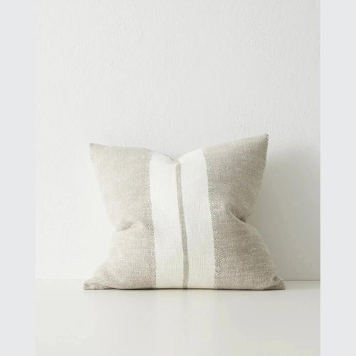 Weave Home Ottavio Cushion - Laurel | Textured Stripe