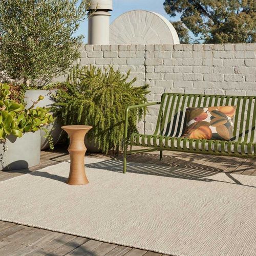 Weave Home Andorra Outdoor Rug - Oatmeal | Outdoor Decor | 2m x 3m