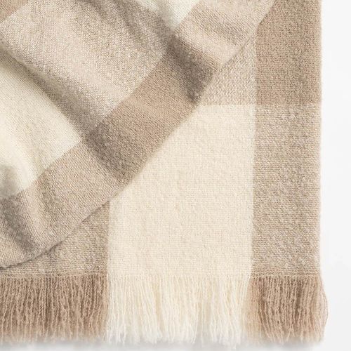 Weave Home Havelock Throw Blanket - Natural | NZ Made