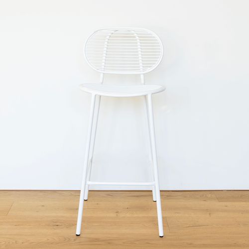 Fitzroy Barstool- White
