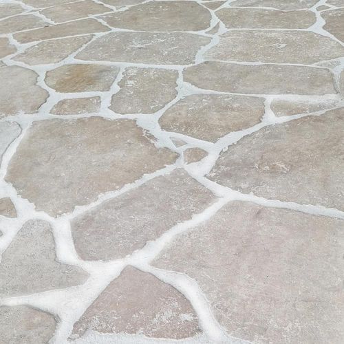 20mm Classic Linen Crazy Paving