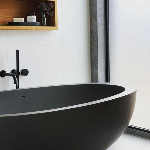Pietra Bianca Whitney | Freestanding Stone Tub | 1600