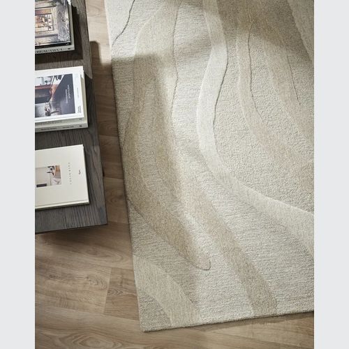 Baya Shoreline 100% Wool Rug - Sand