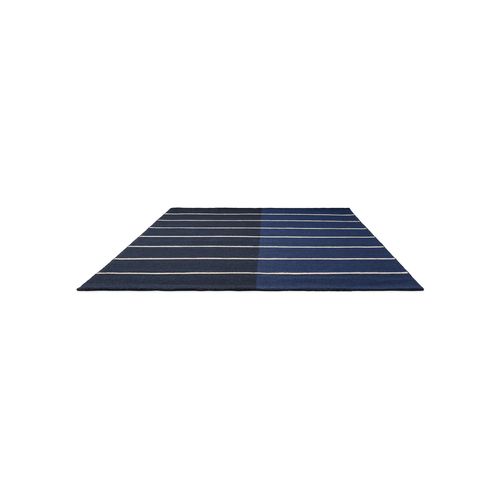 Marimekko Tiibet - Deep Blue | 100% Wool Designer Floor Rug