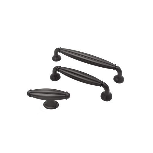 KT&CO Kitchen drawer handles hampton style gunmetal grey Launceston