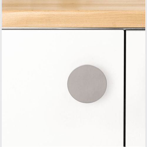 Kitchen cabinet knobs large chrome 60mm