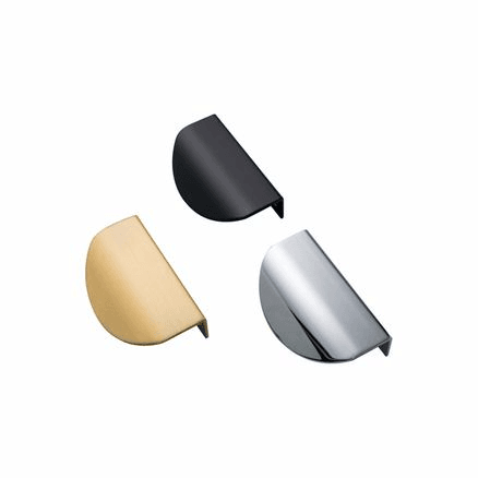 Kitchen drawer handles Gympie shell lip pull Matt black / brushed brass /Brushed nickel /chrome/ white