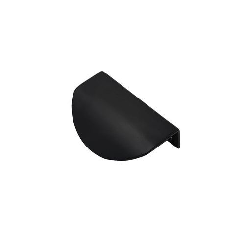 Kitchen drawer handles Gympie shell lip pull Matt black