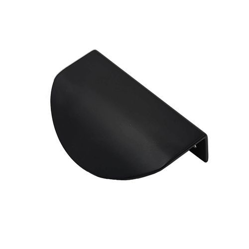 Kitchen drawer handles Gympie shell lip pull Matt black