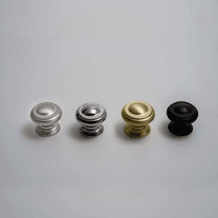 Kitchen drawer knobs Broken Hill Matt black / brushed brass /Brushed nickel /Chrome
