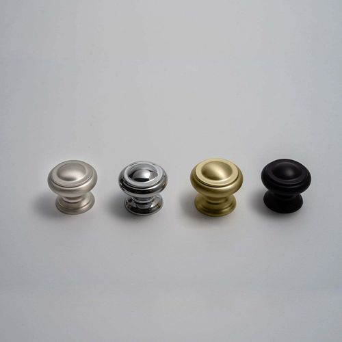 Kitchen drawer knobs Broken Hill Matt black / brushed brass /Brushed nickel /Chrome