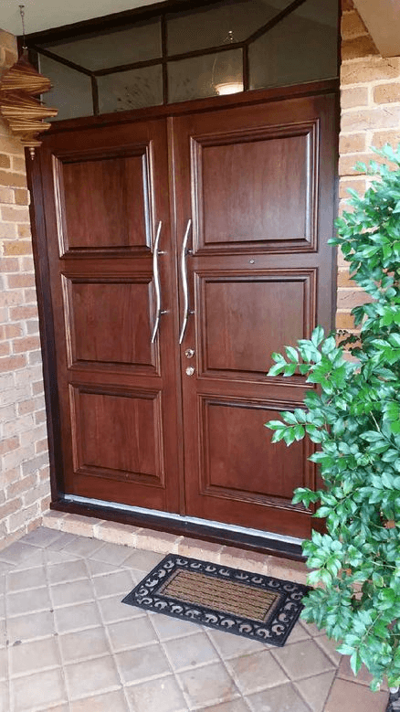 Zanda Arco Door Pull Handle Satin Stainless Steel