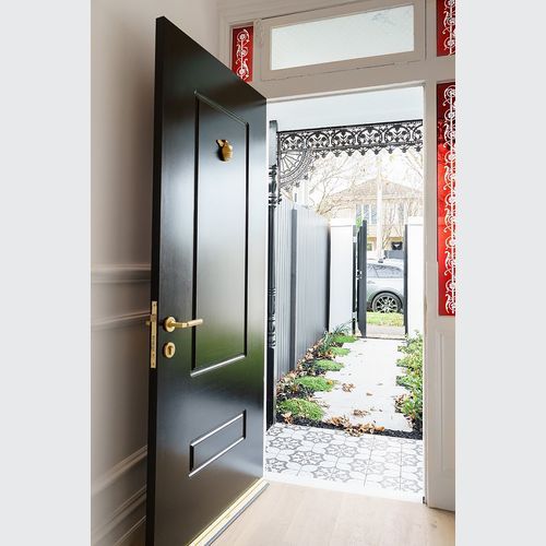 Zanda Zurich Door Handle Lever Set Only Satin Brass 9345SB - Customise to your needs
