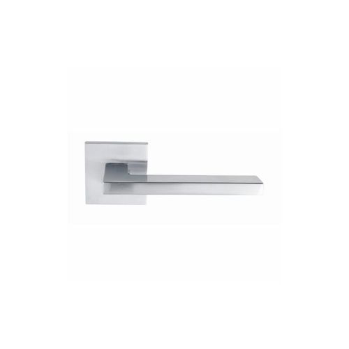 Zanda Matrix Door Handle Lever Set Satin Chrome
