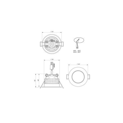 ZELA Fixed Downlight