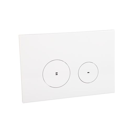 Zaaha Toilet Button - Round - White