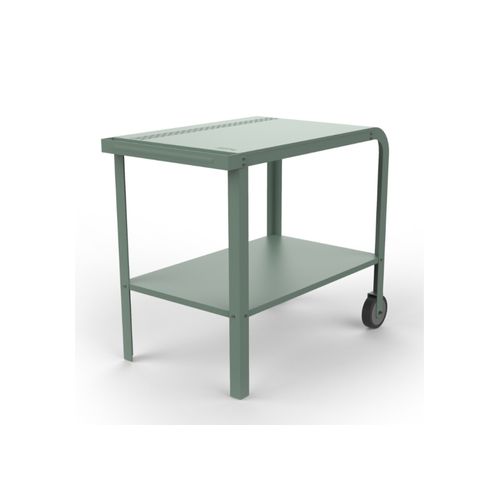 ZiiPa Vallone Garden Trolley with Shelf – Eucalyptus