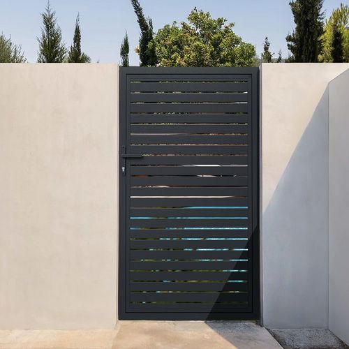 Aluminium Slat Privacy Gate
