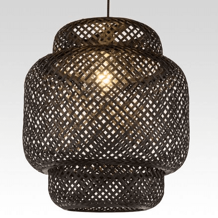 April Pendant - Wide (Black)