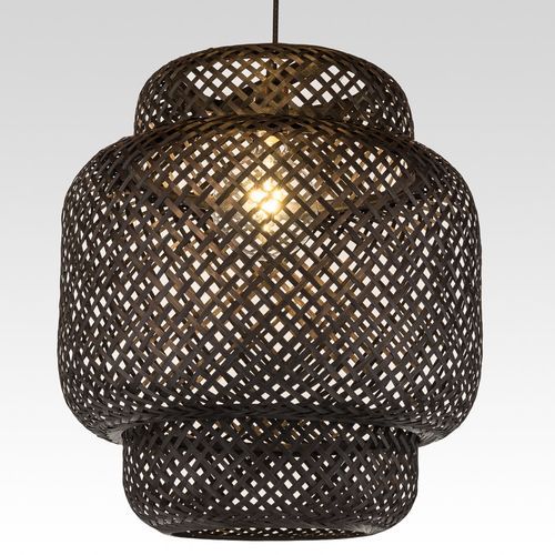 April Pendant - Wide (Black)