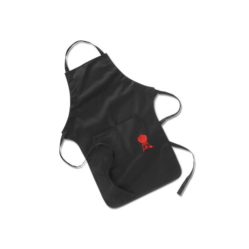 Barbecue Apron with Red Kettle Motif