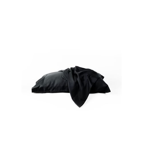 Silky Soft Bamboo Pillowcase Set - Black