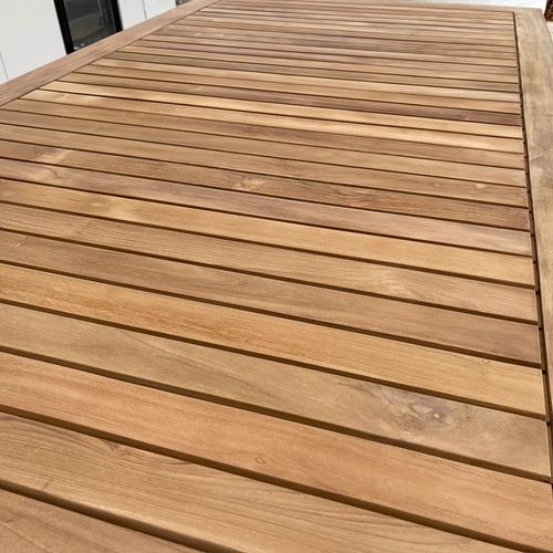 Barcelona Teak Dining Table 180 x 100cm