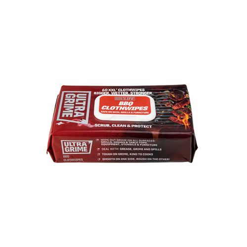 Ultragrime BBQ Wipes 60pk