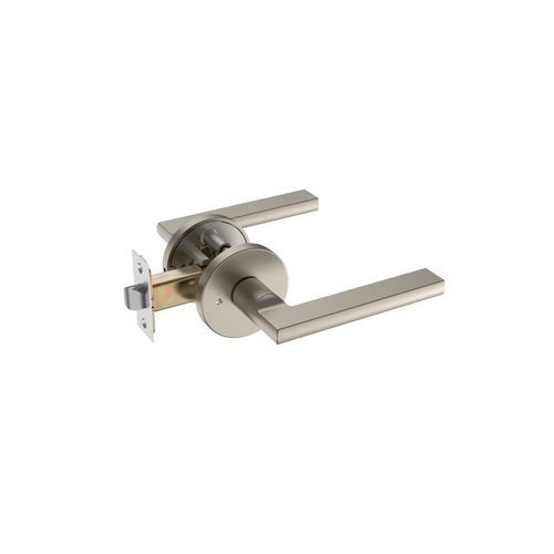Raglan Lever Handle In Matt Brushed Nickel