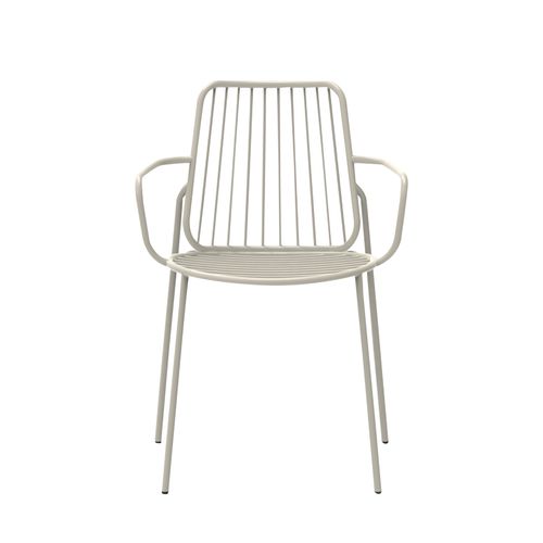 Billa Steel Chair with Arms