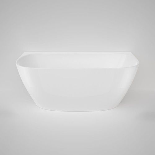 Caroma Contura II 1500mm Back to Wall Freestanding Bath - Matte White