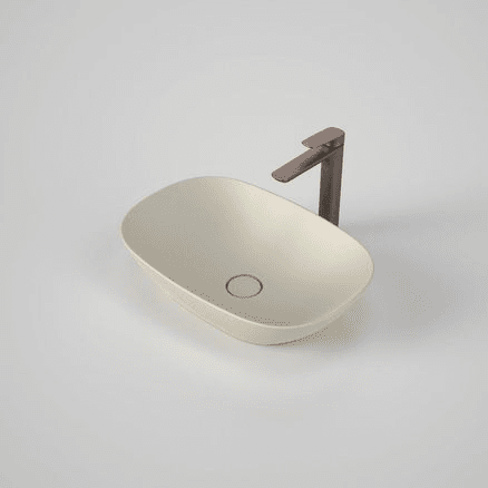 Caroma Contura II 530mm Above Counter Basin - Matte Clay