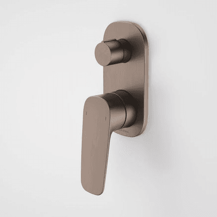 Caroma Contura II Bath/Shower Mixer with Diverter - Brushed Bronze