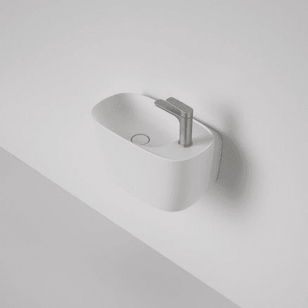 Caroma Contura II Hand Wall Basin | Matte White