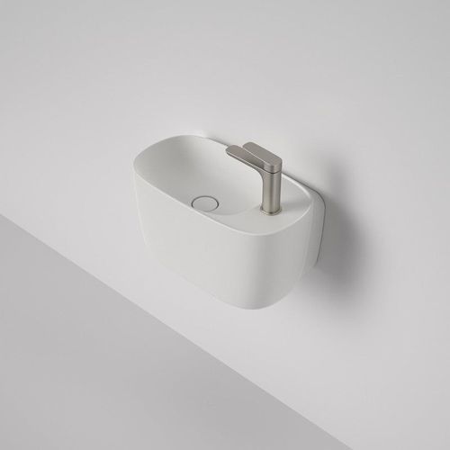 Caroma Contura II Hand Wall Basin | Matte White