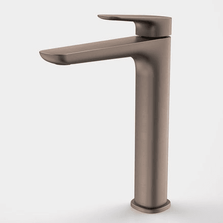 Caroma Contura II Tower Basin Mixer - Brushed Bronze