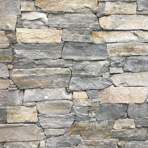 Blue Steel Ledge Wall Cladding
