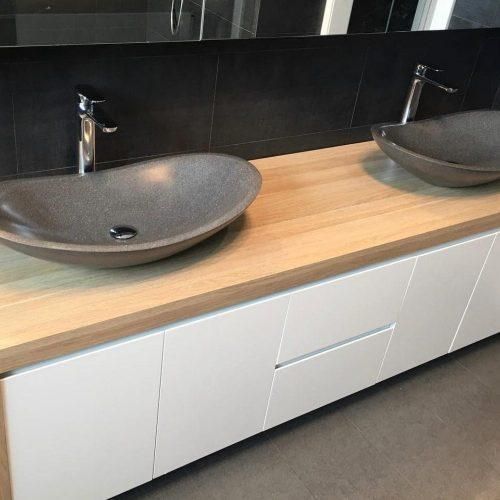 Pietra Bianca Boat Stone Basin