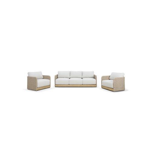 Bodrum 3pc Outdoor Lounge Setting