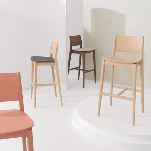 Blazer Wooden Stool
