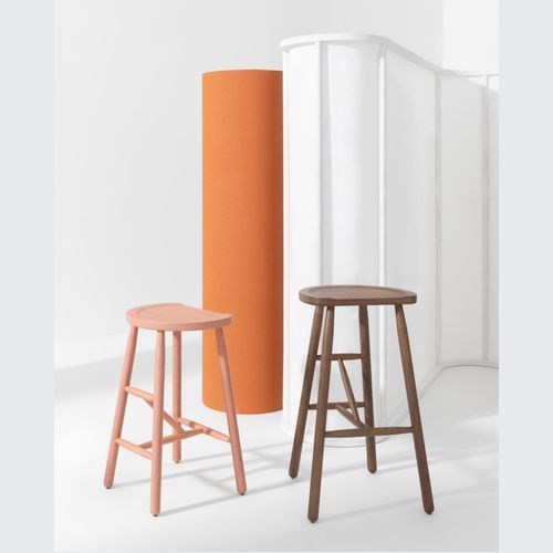 Puccio Wooden High Stool