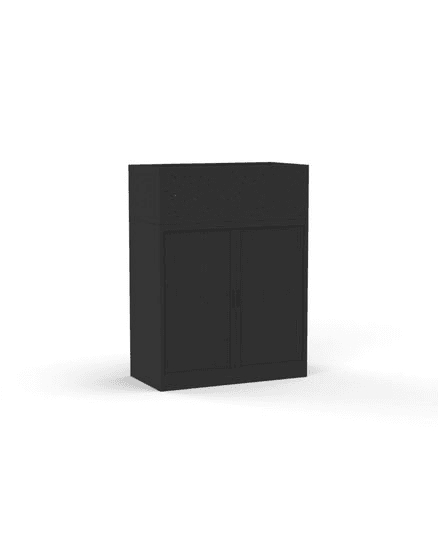 Titan Tambour door incl Planter Box 900 Black