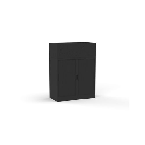 Titan Tambour door incl Planter Box 900 Black