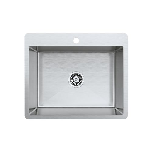 River 600x500 Medium Single Bowl Tap Landing Sink