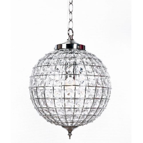 Casablanca | Crystal Pendant Chandelier - Chrome