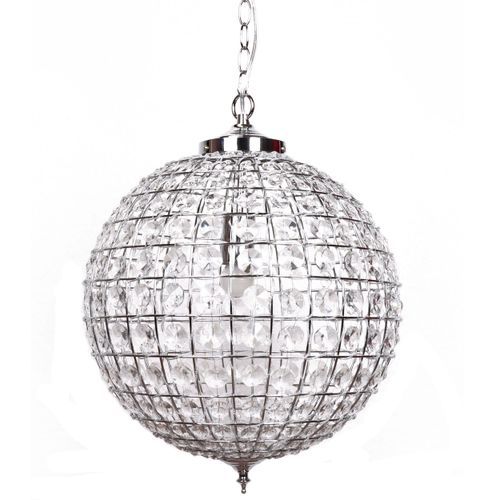 Casablanca | Crystal Pendant Chandelier - Chrome