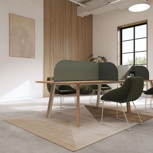 Metro II Table | Double Leg Profile